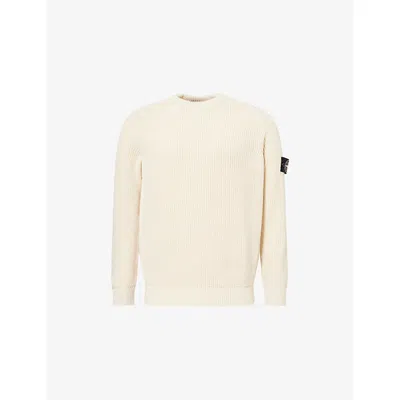Stone Island Organic Cotton Sweater In Neutral