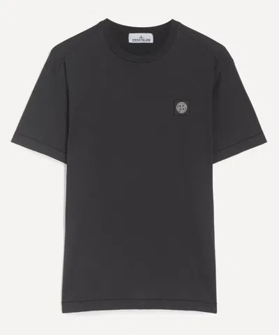 Stone Island Mens Light Cotton Jersey T-shirt In Black