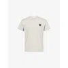 Stone Island Mens Pearl Grey Brand-patch Short-sleeve T-shirt Xl In Neutral