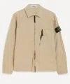 Stone Island Mens Supima Cotton Twill Stretch-tc Overshirt In Neutral