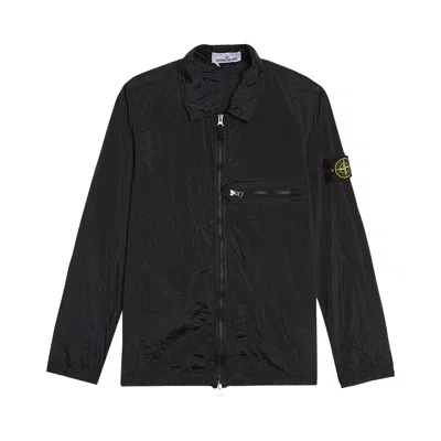 Pre-owned Stone Island Metal Overshirt 'black' | Men's Size S