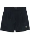Stone Island Metal Shorts In Blue