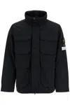 Stone Island Compass-badge Puffer Jacket In Black