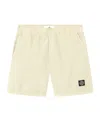 Stone Island Mid-length Swim Trunks In Neutral