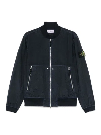 Stone Island Midnight Blue Bomber Jacket