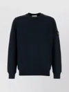 Stone Island Midnight Blue Cotton Sweatshirt In Blue