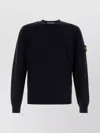 Stone Island Midnight Blue Wool Blend Sweater