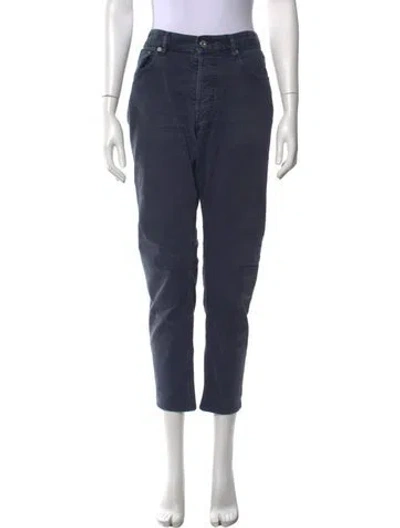 Pre-owned Stone Island Mid-rise Straight Leg Jeans In Grey