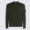 Stone Island Military Green Wool Knitwear In Green