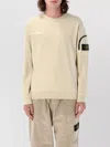 Stone Island Logo Sweatshirt In Neutral