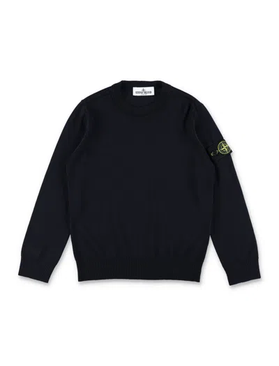 STONE ISLAND STONE ISLAND MINI BOYS' COZY SWEATER