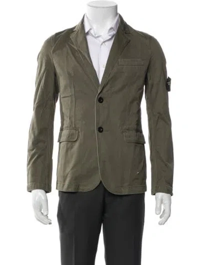 Pre-owned Stone Island Moto Jacket In Green