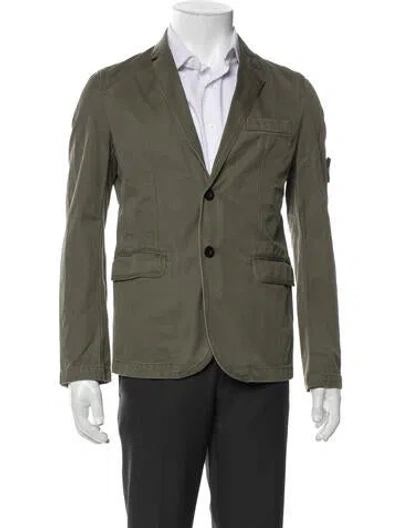 Pre-owned Stone Island Moto Jacket In Green