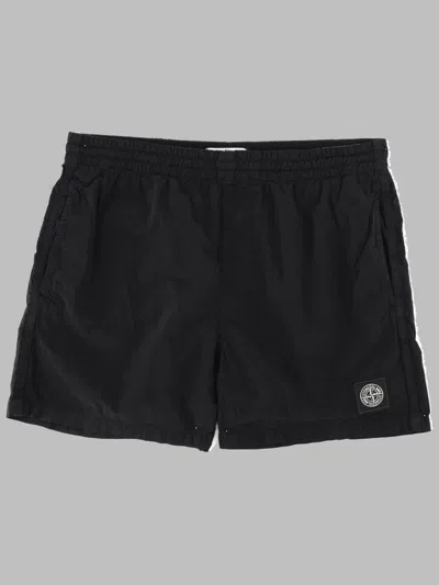 Stone Island Short In Black