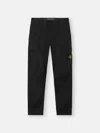 Stone Island Multi-pocket Cargo Cargo Pants In Black