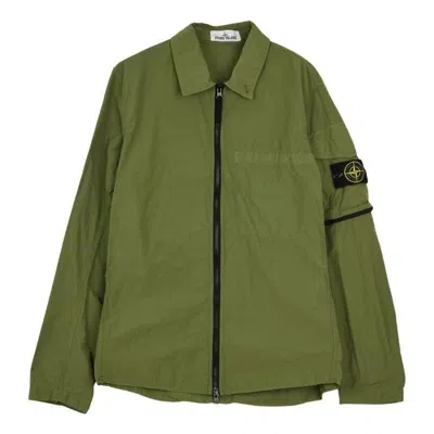 Stone Island Naslan Light Jacket 'olive' In Green