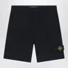 Stone Island Cargo Bermuda Shorts In Black