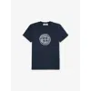 Stone Island Compass T-shirt In Blue