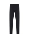 Stone Island Navy Blue Cargo Trousers In Broken Twill Stretch Cotton In Blue