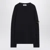 Stone Island Cotton Sweatshirt In Blue