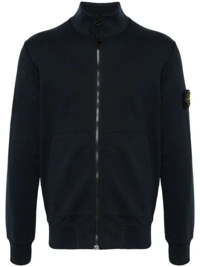 Stone Island Men's Logo Nylon Blouson Jacket In Multicolor