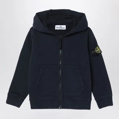 Stone Island Kids' Navy Blue Hoodie