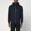 Stone Island Men Soft Shell-r Technology Logo Jacket In Blue