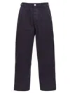 Stone Island Men's Marina Work Pants In Navy Blue