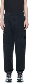 STONE ISLAND NAVY PATCH CARGO trousers
