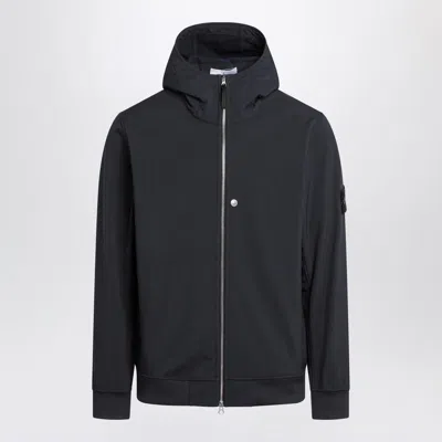 Stone Island Navy Blue Technical Fabric Jacket