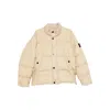 Stone Island Padded Quilted Jacket With High Collar In Multi