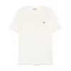 Stone Island Ivory Combed Organic Cotton Jersey T-shirt