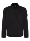Stone Island Nylon Blouson Jacket In Black