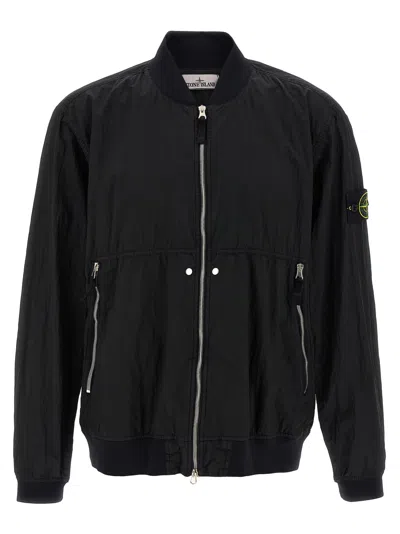STONE ISLAND NYLON BOMBER JACKET