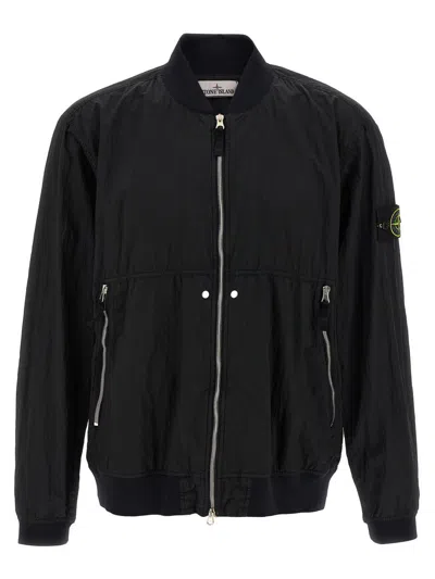 STONE ISLAND STONE ISLAND NYLON BOMBER JACKET