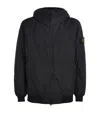 Stone Island Padded Jacket With Drip-proof And Wind-resistant In Black