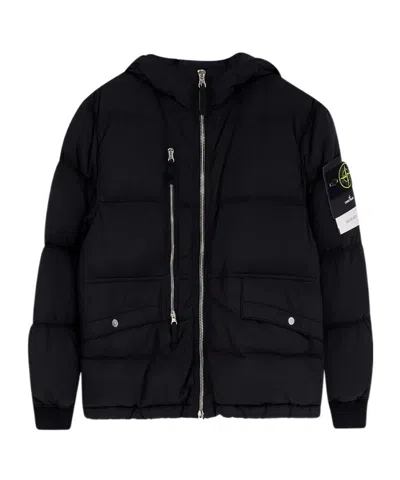 STONE ISLAND STONE ISLAND ZIPPED DOWN JACKET