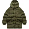 Stone Island Nylon Men's Jacket In Green