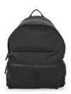 Stone Island Backpack With Pockets And Zipper Padding In Black