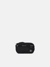 Stone Island Nylon Metal Waist Bag In Black