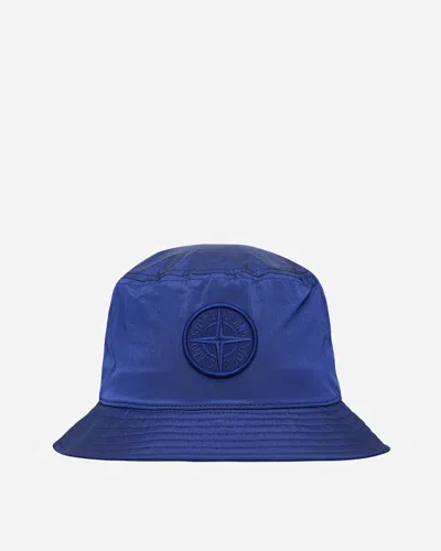 Stone Island Nylon Metal Bucket Hat Bright In Blue