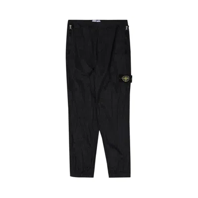 Pre-owned Stone Island Nylon Metal Cargo Pants 'black'