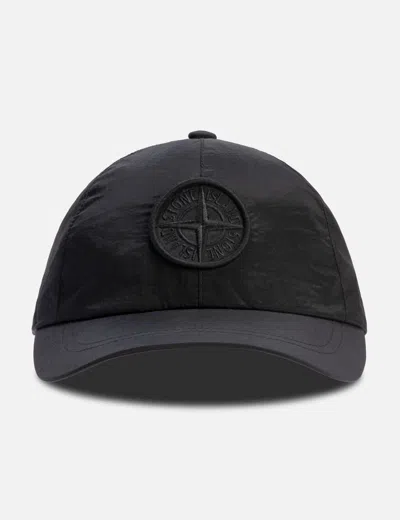 Stone Island Midnight Blue Cotton Baseball Cap
