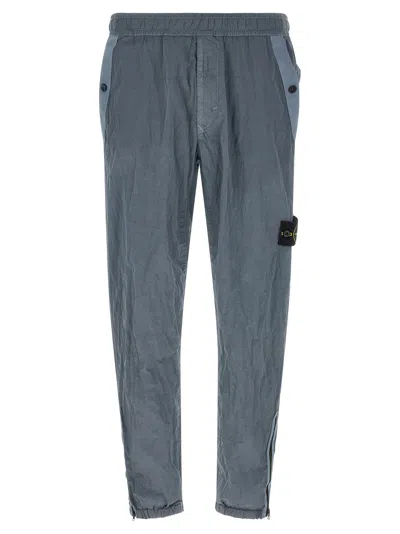 Stone Island Nylon Metal Fabric Joggers In Gray