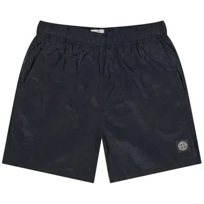 Pre-owned Stone Island Nylon Metal Swim Shorts 'navy' | Blue | Men's Size M