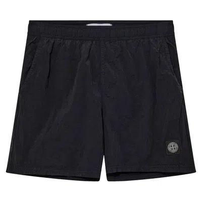 Pre-owned Stone Island Nylon Metal Swimming Trunk 'black' | Men's Size L