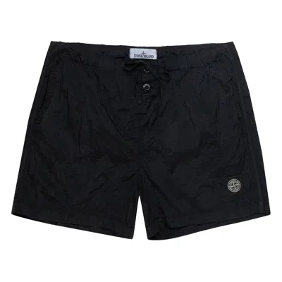 Pre-owned Stone Island Nylon Metal Swimming Trunk Ii 'black' | Men's Size S