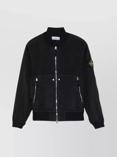 Stone Island Nylon Metal Watro-tc Bomber Jacket In Multicolor
