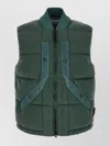 Stone Island Stand-collar Down Vest In Multi