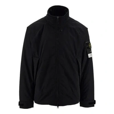 Stone Island Nylon Plain Jackets 'black'